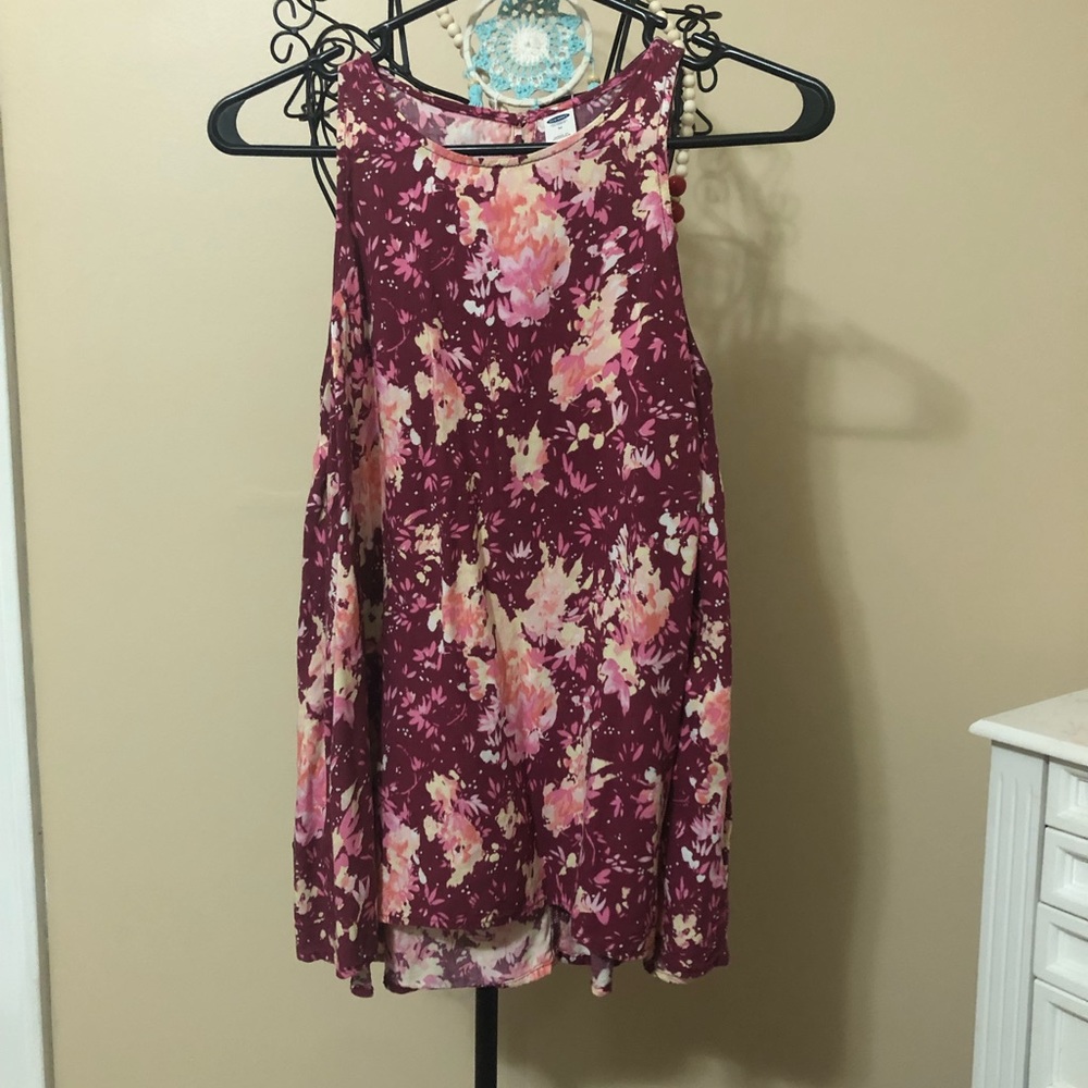 Old Navy floral tank top